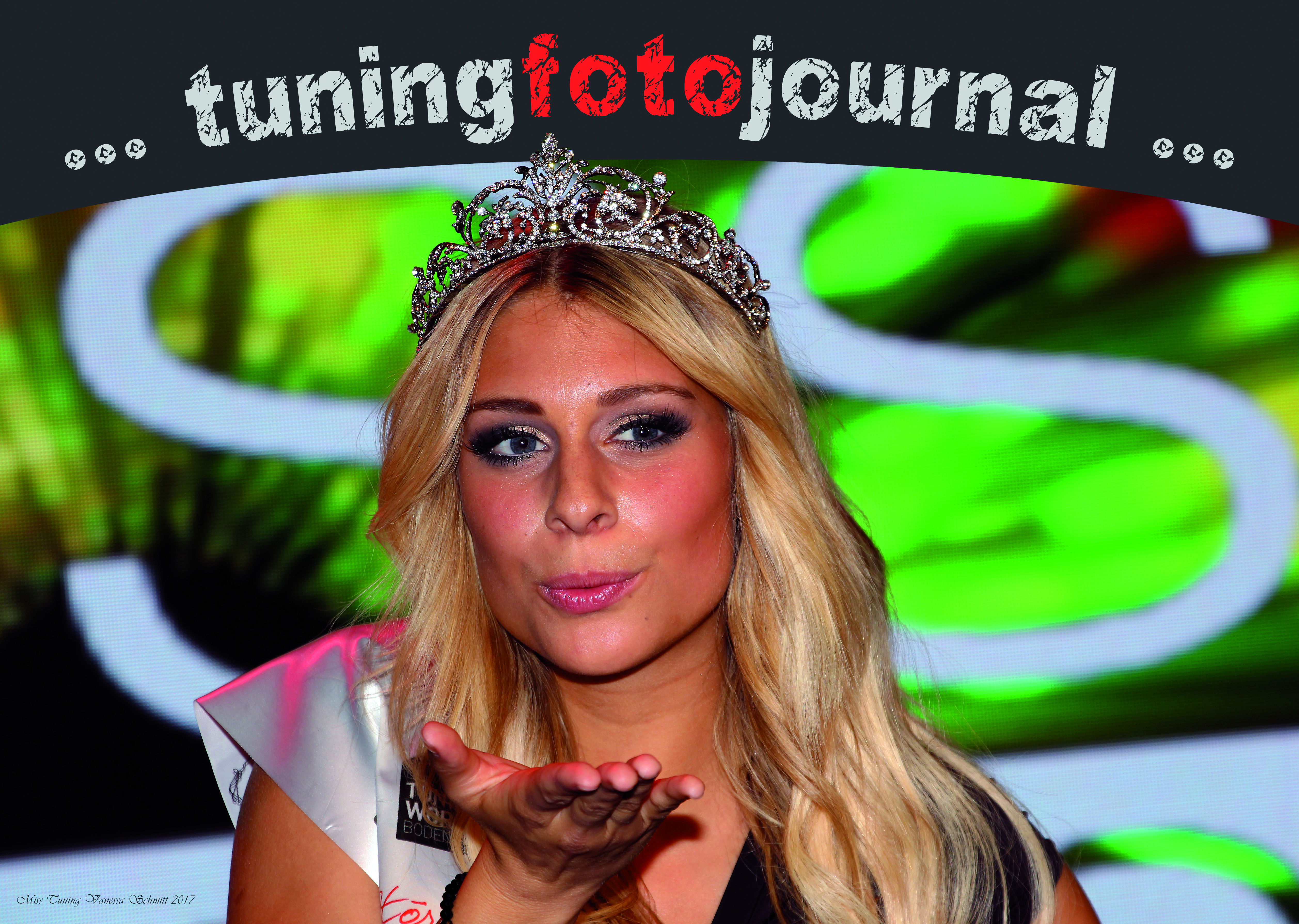 Bonusposter Miss Tuning Vanessa Schmitt 2017, DIN A3 (297 x 420 mm), 300 dpi, CMYK, Dateigröße xx MB, PDF Download