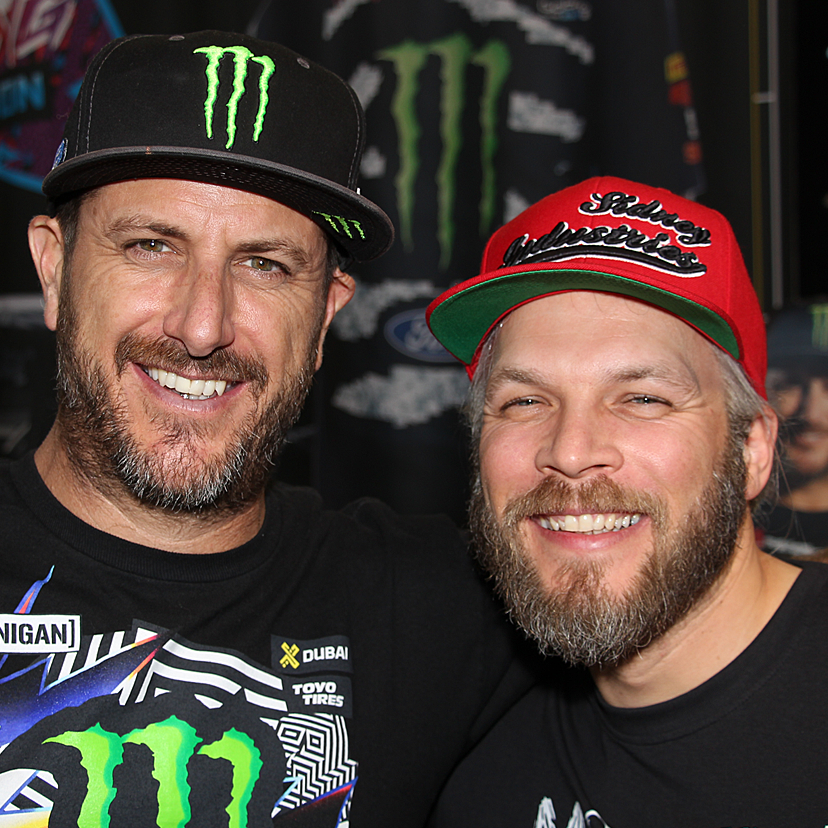 Tuning World Bodensee: Ken Block und Sidney Hoffmann am Stand von ST suspensions - fotos-impressionen 001