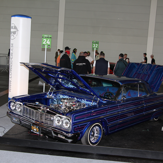 Lowrider - Chevrolet Impala 64 - Roland Locher - Tuningworld Bodensee 2023 - Rollerz Only Germany - fotos-impressionen 062